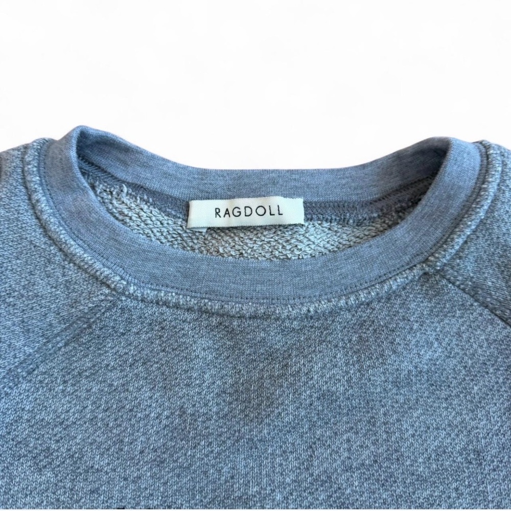 Ragdoll LA Blue Graphic Eye Sweater “Eye See You” Women XS - Picture 6 of 6